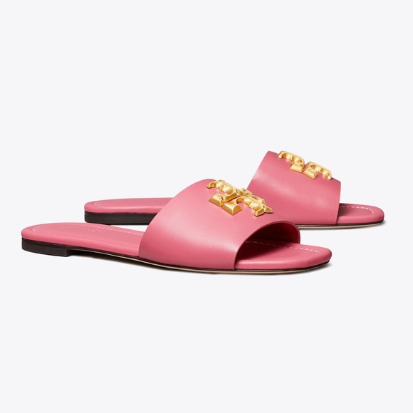 💯% AUTHENTIC Tory Burch Eleanor Slide Sandals - Picture 4 of 6